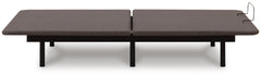 Head/Foot Model - Good Charcoal Gray Cal King Adjustable Base - Ornate Home