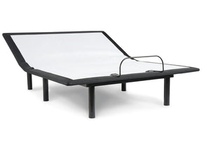 Head Up Only Foundation Charcoal Gray Queen Adjustable Head Base (Online Special Price) - Ornate Home
