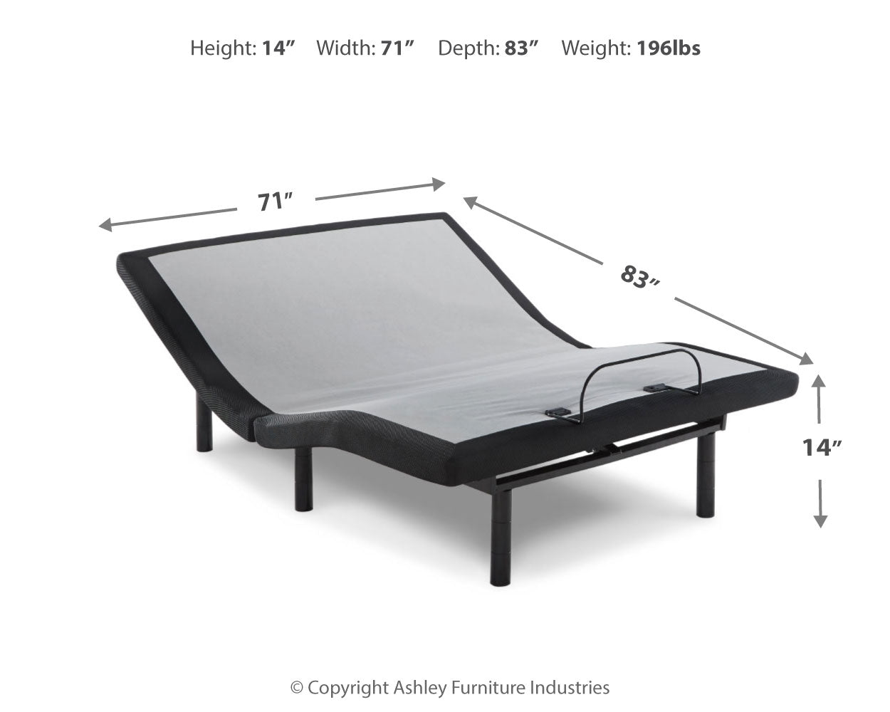 HeadFoot Model Best California King Adjustable Base (Online Special Price) - Ornate Home