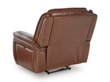 Healy Pier Chocolate Power Recliner - Ornate Home