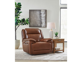 Healy Pier Chocolate Power Recliner - Ornate Home