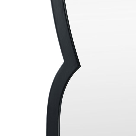 Hearst Black Wall Mirror - Ornate Home