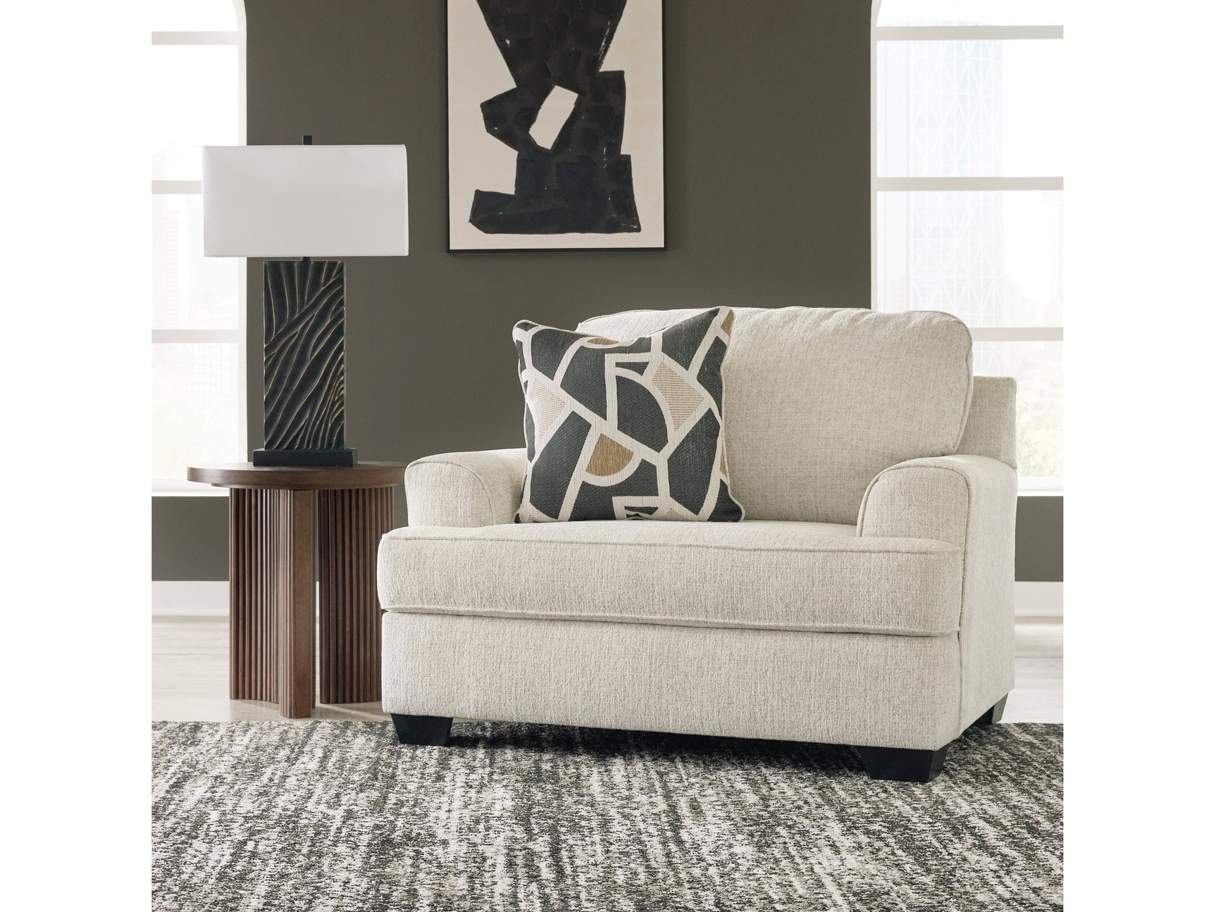 Heartcort Quartz Oversized Chair (Online Special Price) - Ornate Home