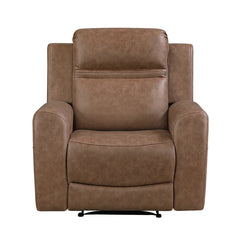 Hearth Brown Reclining Chair - Ornate Home