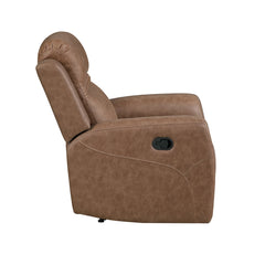 Hearth Brown Reclining Chair - Ornate Home