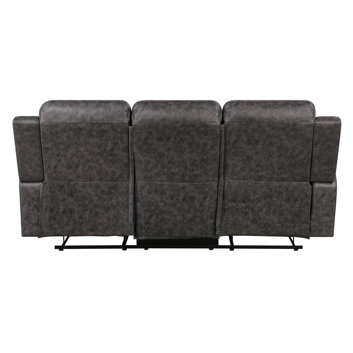 Hearth Gray Double Reclining Sofa - Ornate Home