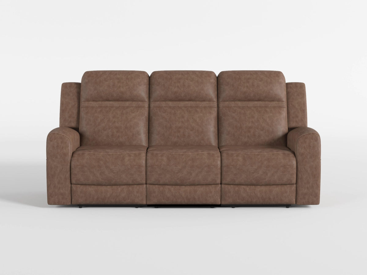 Hearth Gray Double Reclining Sofa - Ornate Home