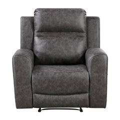 Hearth Gray Reclining Chair - Ornate Home