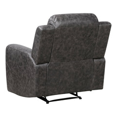 Hearth Gray Reclining Chair - Ornate Home
