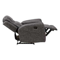 Hearth Gray Reclining Chair - Ornate Home