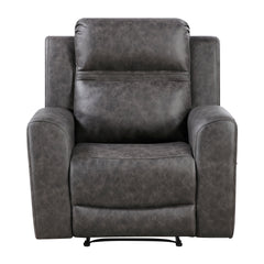 Hearth Gray Reclining Chair - Ornate Home