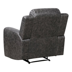 Hearth Gray Reclining Chair - Ornate Home