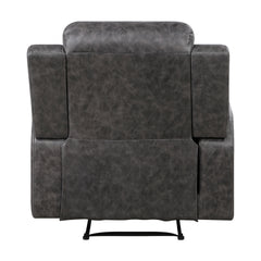 Hearth Gray Reclining Chair - Ornate Home