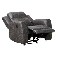 Hearth Gray Reclining Chair - Ornate Home