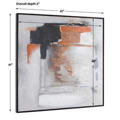 Heat Of The Moment Abstract Art - Ornate Home