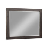 Heath Beveled Glass Mirror in Basalt Grey - Ornate Home