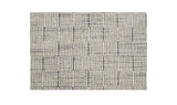 Heath Black And Beige Weave Bench - Ornate Home