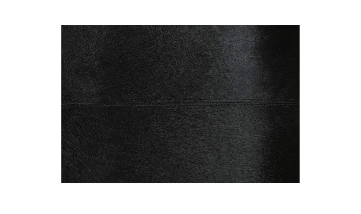 Heath Black Hair On Hide Bench - Ornate Home