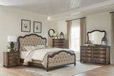 Heath Court Brown 4-piece Queen Bedroom Set - Ornate Home