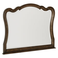 Heath Court Brown Oak/Brown 5-Piece Queen Bedroom Set - Ornate Home
