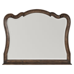 Heath Court Brown Oak/Brown 5-Piece Queen Bedroom Set - Ornate Home