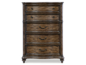 Heath Court Brown Oak Chest - Ornate Home