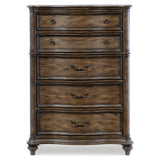Heath Court Brown Oak Chest - Ornate Home