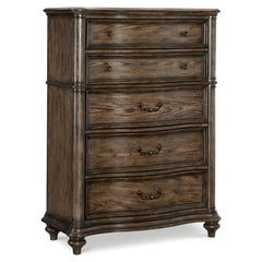 Heath Court Brown Oak Chest - Ornate Home
