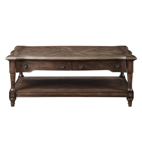 Heath Court Brown Oak Cocktail Table - Ornate Home