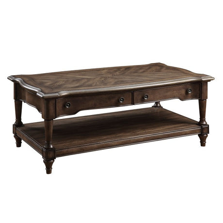 Heath Court Brown Oak Cocktail Table - Ornate Home