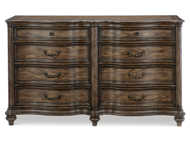 Heath Court Brown Oak Dresser - Ornate Home