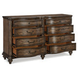 Heath Court Brown Oak Dresser - Ornate Home