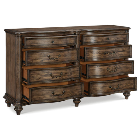 Heath Court Brown Oak Dresser - Ornate Home
