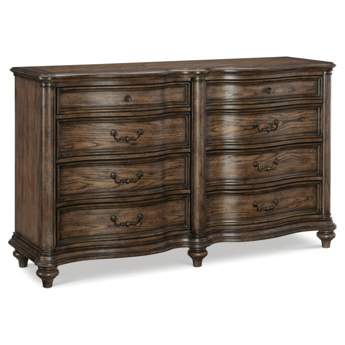 Heath Court Brown Oak Dresser - Ornate Home