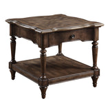 Heath Court Brown Oak End Table - Ornate Home