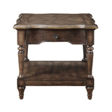 Heath Court Brown Oak End Table - Ornate Home