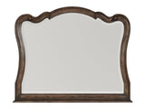Heath Court Brown Oak Mirror - Ornate Home