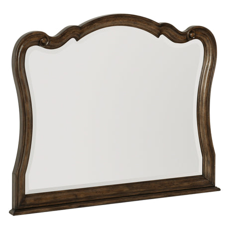Heath Court Brown Oak Mirror - Ornate Home