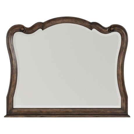 Heath Court Brown Oak Mirror - Ornate Home
