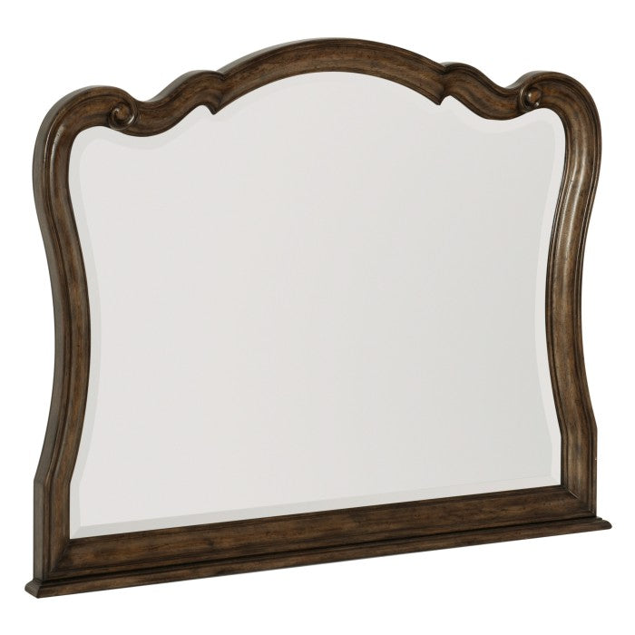 Heath Court Brown Oak Mirror - Ornate Home