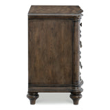 Heath Court Brown Oak Nightstand - Ornate Home