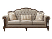 Heath Court Brown Oak Sofa - Ornate Home