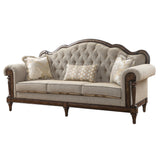 Heath Court Brown Oak Sofa - Ornate Home