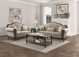 Heath Court Brown Oak Sofa - Ornate Home
