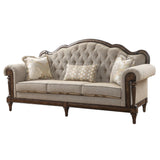 Heath Court Brown Oak Sofa - Ornate Home