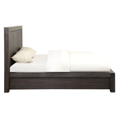 Heath Wood California King Platform Bed in Basalt Grey - Ornate Home