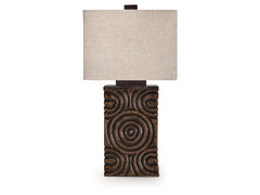 Heathbury Antique Brown Paper Table Lamp (1/CN) - Ornate Home