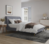 Heather Full-Size Bed in Grey - Ornate Home