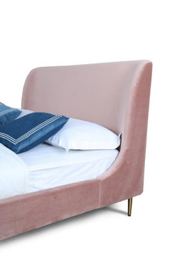 Heather Queen Bed in Blush - Ornate Home