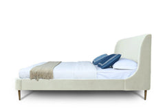 Heather Queen Bed in Cream - Ornate Home